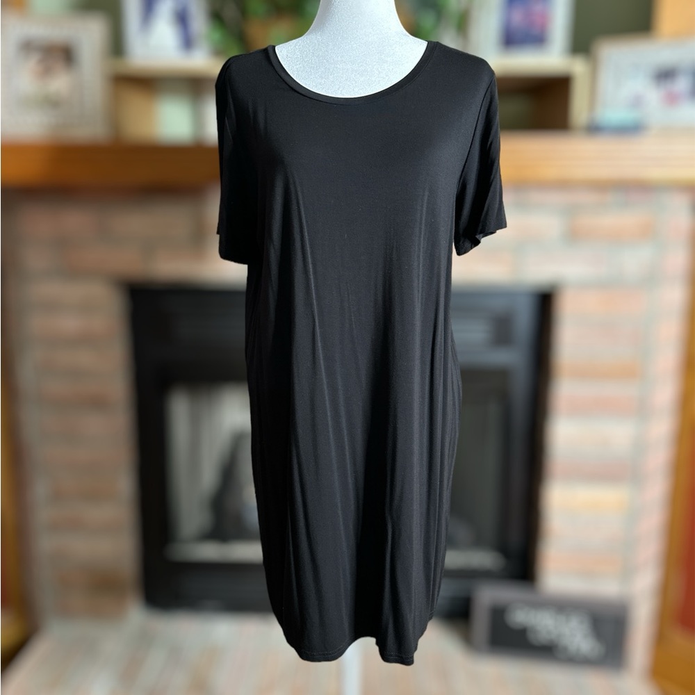 Classic and comfy, Piko t-shirt dress, size M
